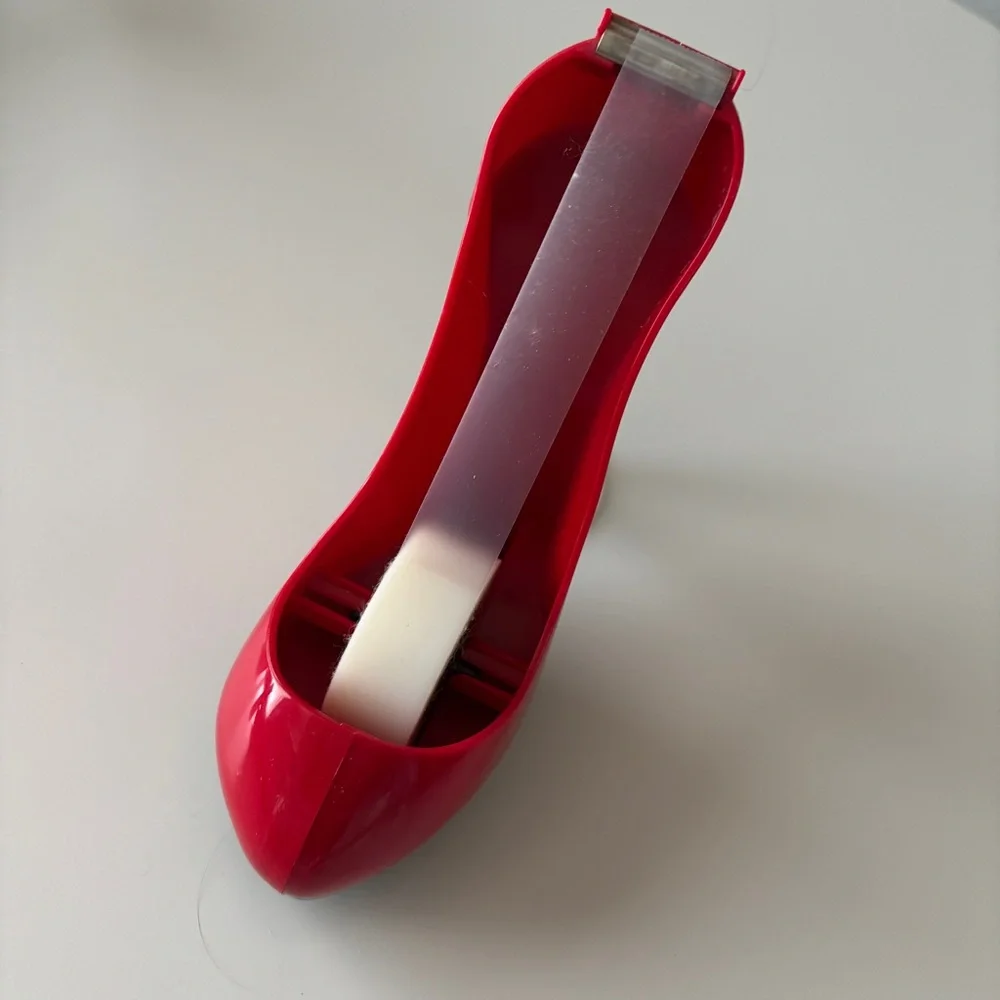 Scotch Red High Heel Tape Dispenser - Picture 4 of 5